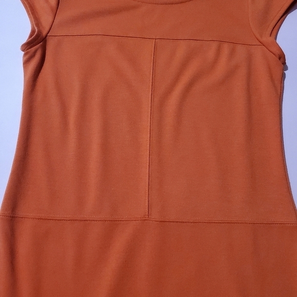 🧡 Banana Republic Vintage Y2K 00s Orange Dress 🧡 - Picture 3 of 8